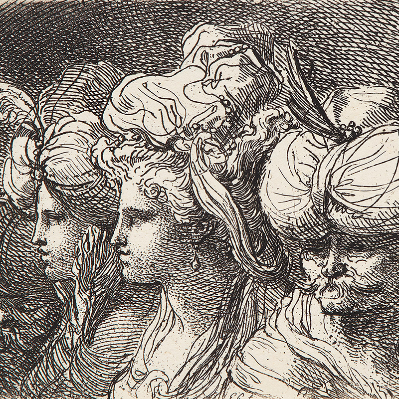 A Capriccio of Male and Female Heads