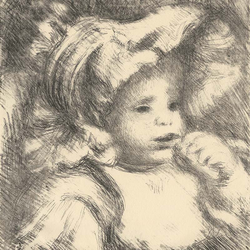 Enfant au biscuit