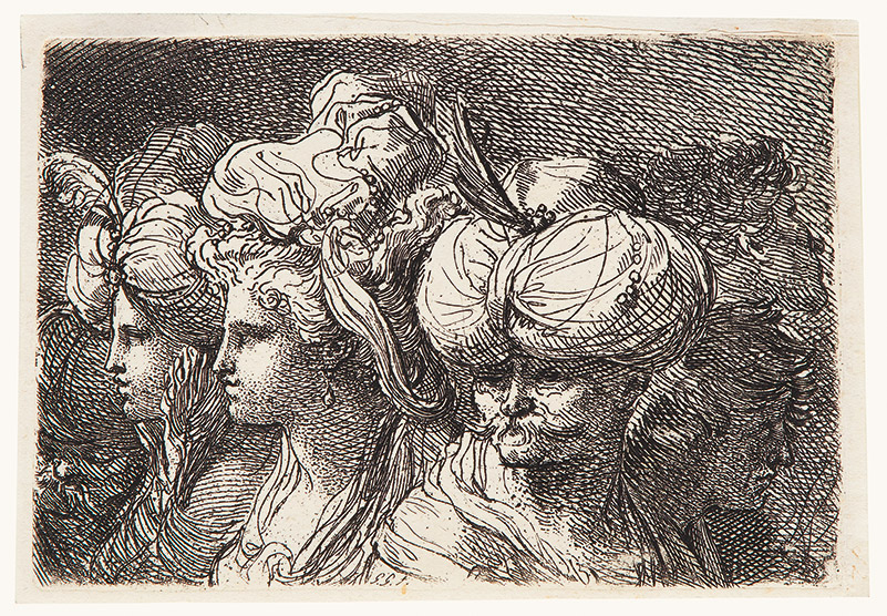 A Capriccio of Male and Female Heads