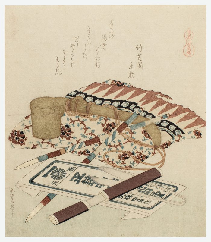 Writing utensils, rapresenting products of Arima